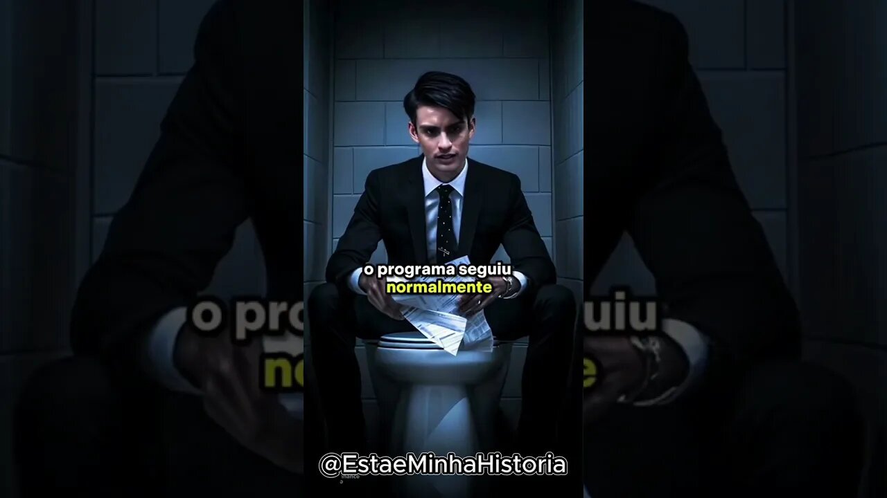 Dudu Camargo é demitido após defecar em camarim e limpar com toalha