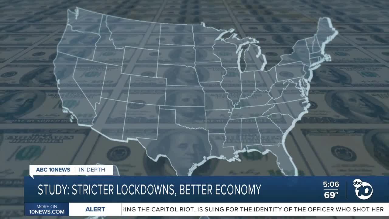 Study: States with stricter lockdowns did better economically