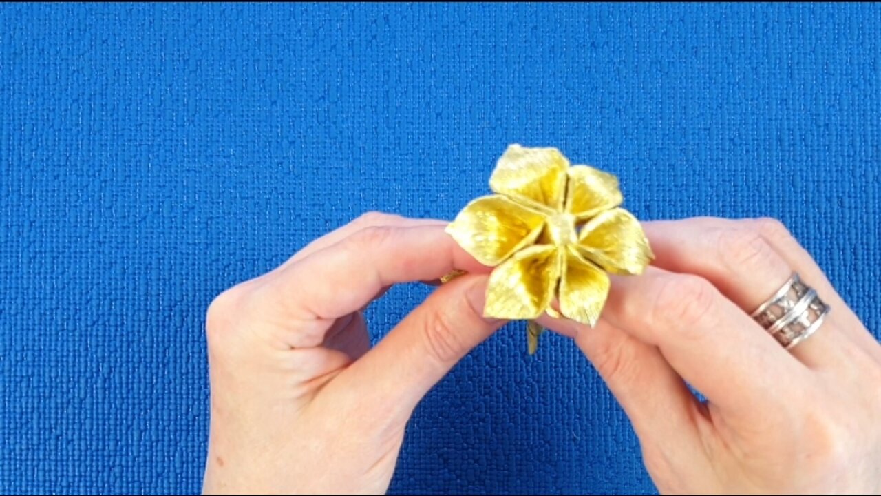 Origami flower, How to make a beautiful paper flower