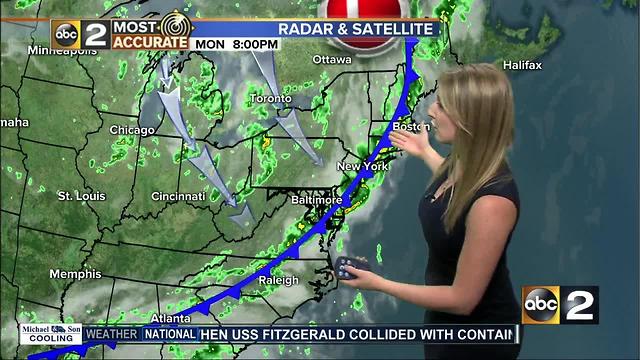 Maryland's Most Accurate Forecast - Turning Less Humid & Sunny