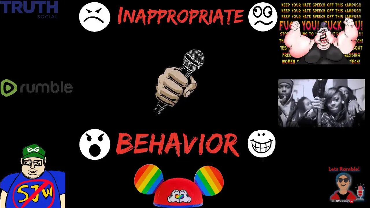 Inappropiate Behavior Podcast #1: Everything is G**** 5/25/2023