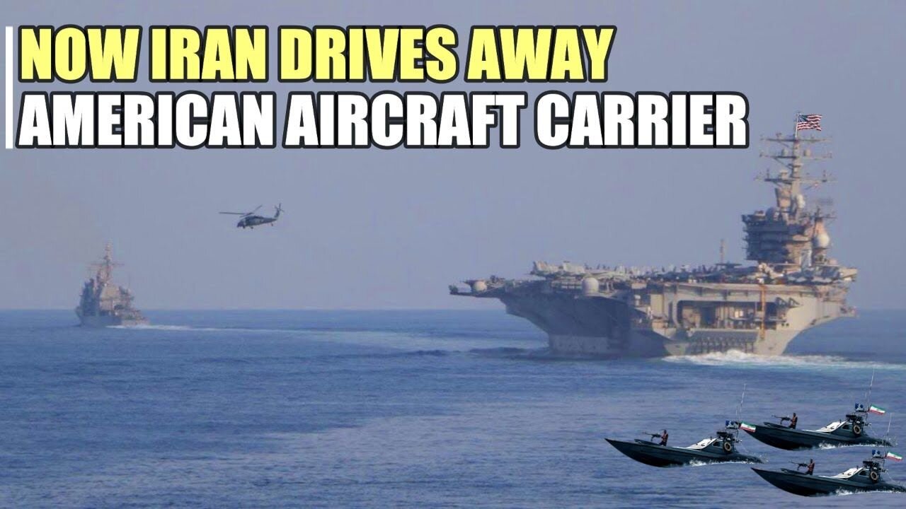 Iran forced American aircraft carrier to leave Persian Gulf