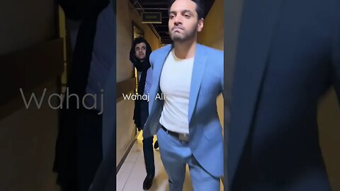 | Tere Bin | Wahaj Ali ne Set Par Apny Co-star ko Bahir nikaal diya #terebin #wahajali #shorts