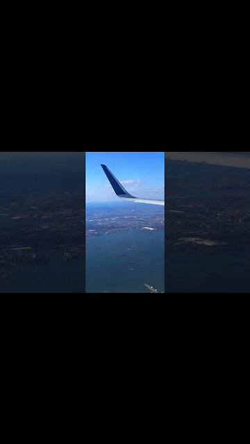 Flying into NYC! New Vlog coming soon! #nycvlog #subscribe #like #vlog #zenith #nyc #viral #flying