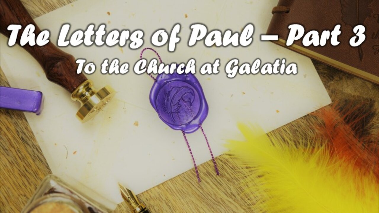 "OnFire Cafe" Paul's Letters to Galatia