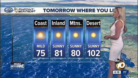 10News Pinpoint Weather with Jennifer Delacruz