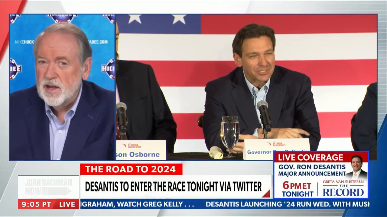 Why is DeSantis running for President if he ran for Governor?: Mike Huckabee