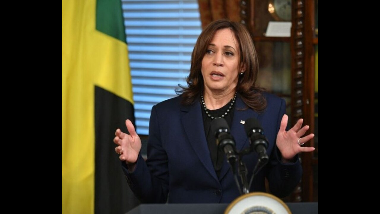 VP Harris Mocked for 'Word Salad' During Event With Jamaican PM