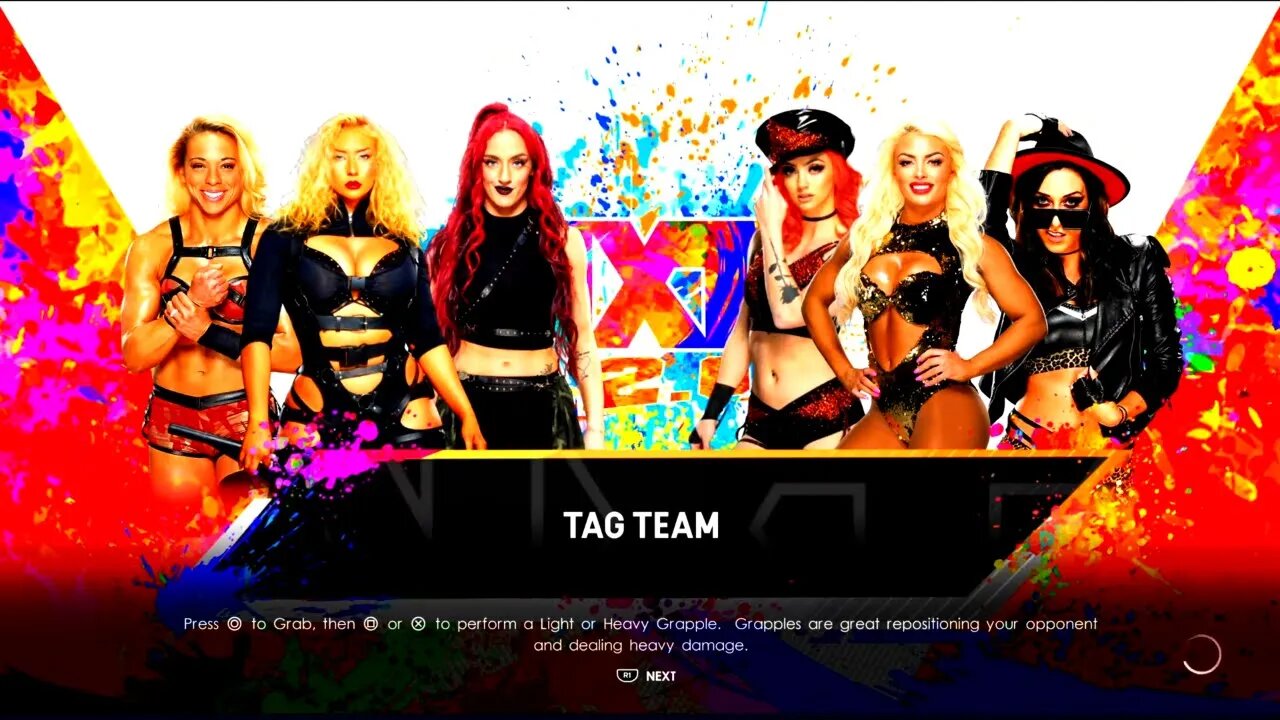 NXT Alba Fyre, Nikkita Lyons, & Zoey Stark vs Toxic Attraction Six-Woman Tag Team Match