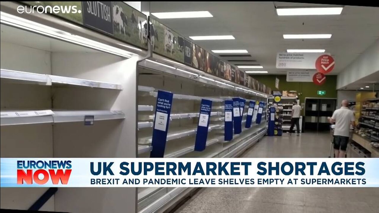 Empty UK Supermarket Shelves Coming To A Store Near You