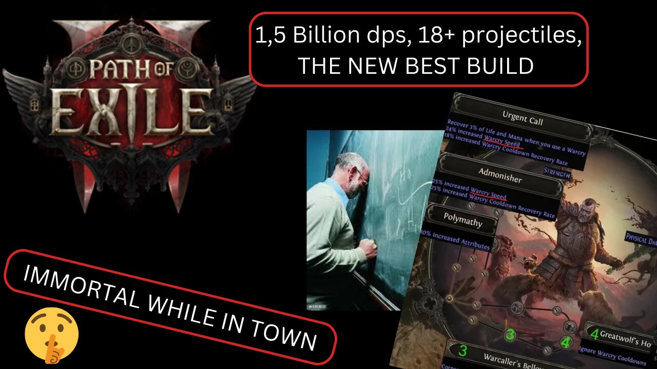 Path of Exile 2 - DON'T CLIICKBAIT - THE NEW BEST BUILD - ALL of NEXT WEEK