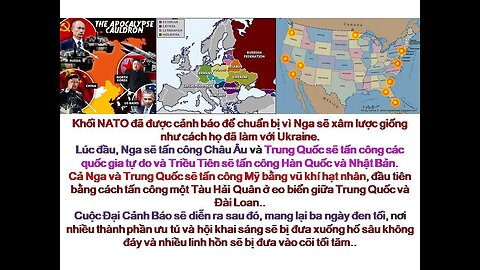 Quan Trọng: Nga và Trung Quốc sẽ đánh Châu Âu và Mỹ, Bắc Hàn sẽ đánh Hàn Quốc và Nhật. (Peter II.?)