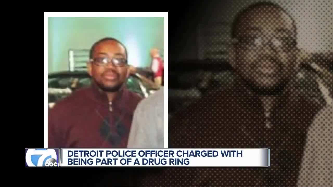 Detroit police officer indicted for participation in drug conspiracy