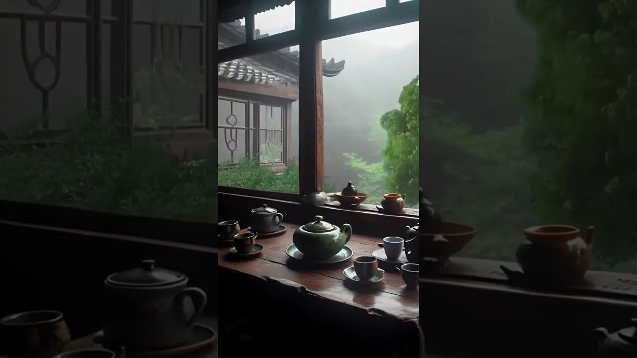 雨声冥想安眠自然的呼唤：雨声助眠，乡村静谧之音，提高工作效率，深度治愈失眠烦恼#BGM#shorts #shortvideo #sleepmusic #rainsounds #sleep