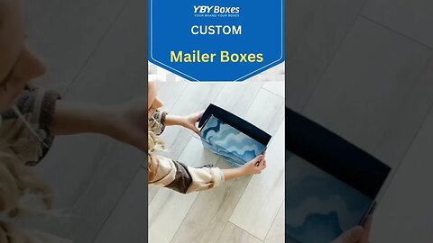 Custom Mailer Boxes. #shorts #tiktok #packaging #reels #packaging