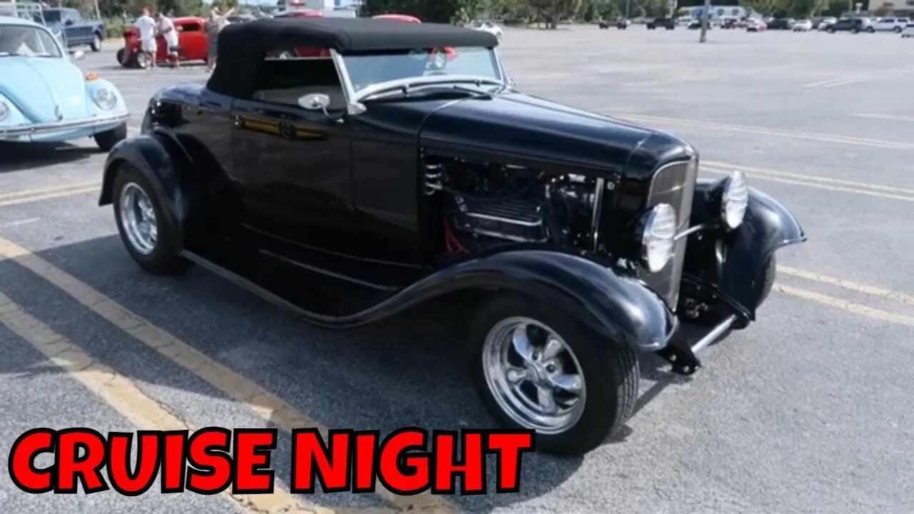 TAKING THE 32 FORD TO A CRUISE NIGHT