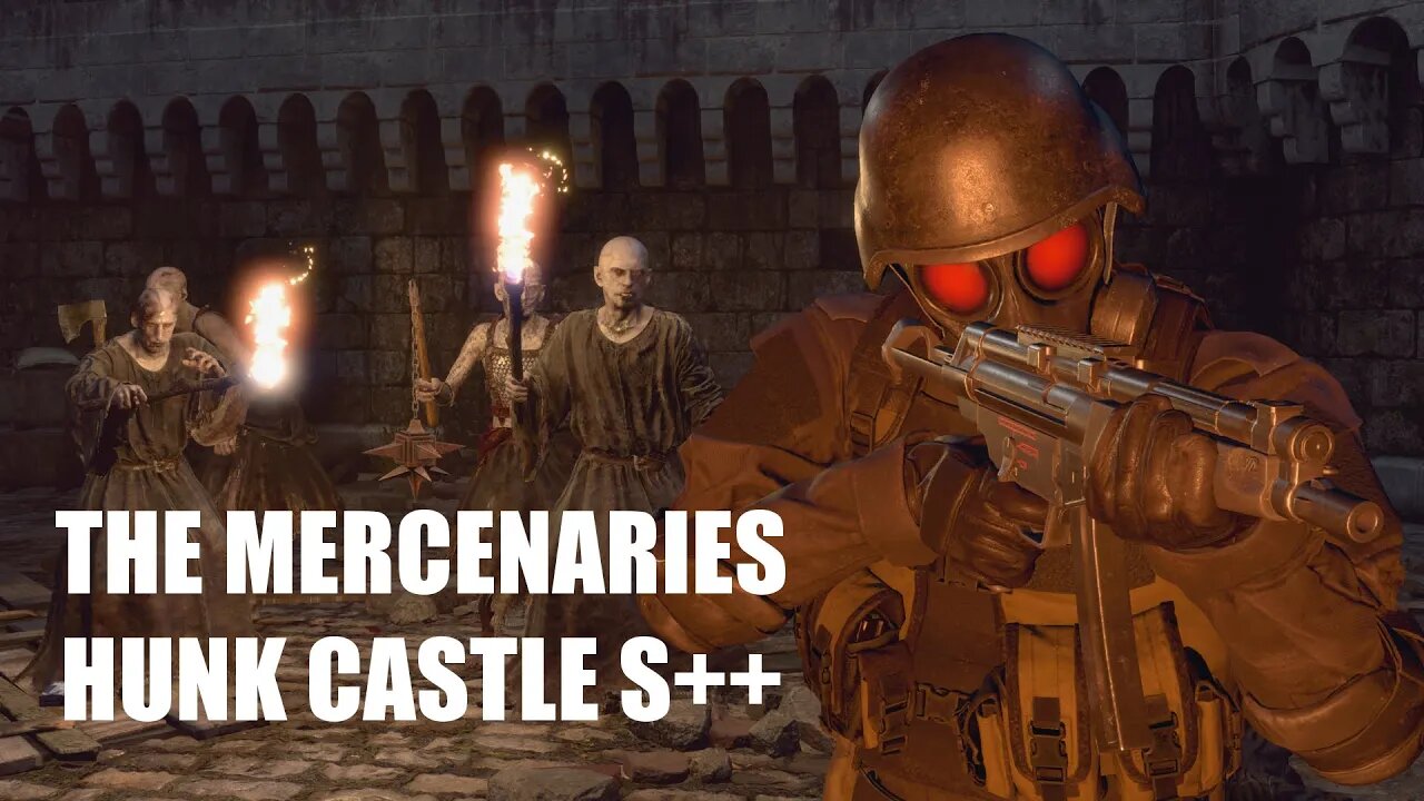 The Mercenaries - HUNK Castle S++ (RE4 Remake)