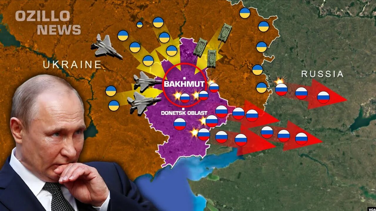 4 MINUTES AGO! Ukrainian Army Reached the Bakhmut Border! THE END OF PUTIN IS COMING!