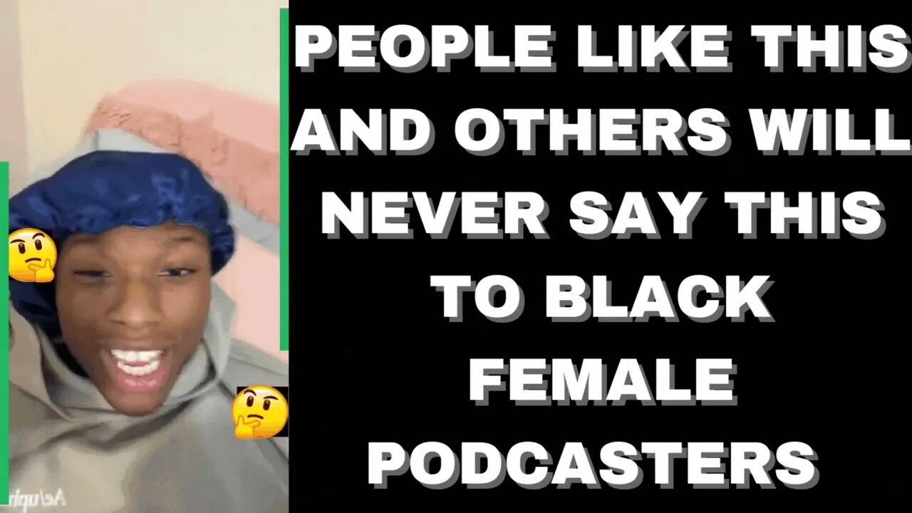 |NEWS| Why Focus On Only One Section Of Black Male Podcasters