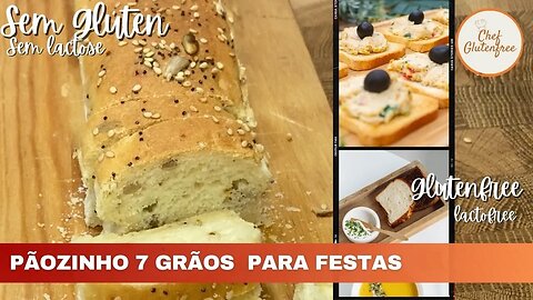 Receita Infalível para o Sucesso das Festas: Pãozinho 7 Grãos Arrasa-quarteirão! | Sem Glúten