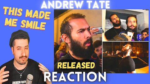 THIS MADE ME SMILE - Andrew Tate FULL INTERVIEW After Jail RELEASE Reaction
