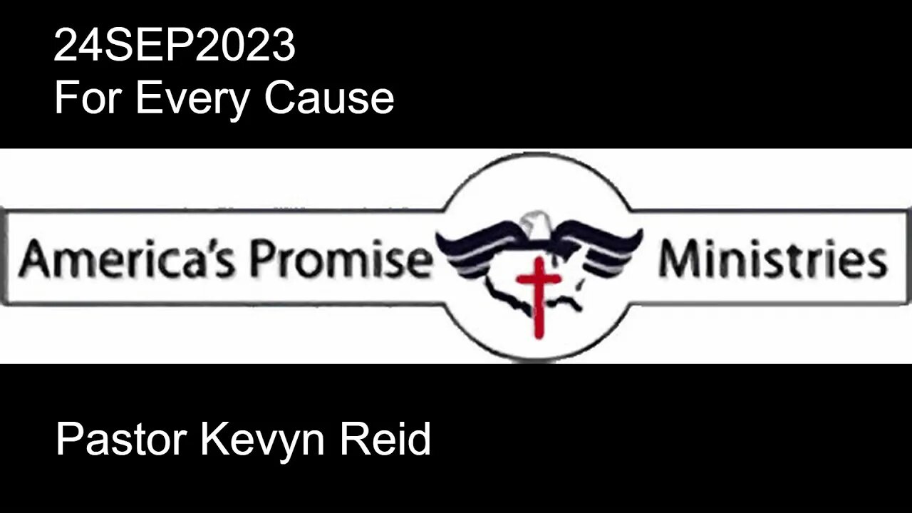 24SEP2023 - For Every Cause