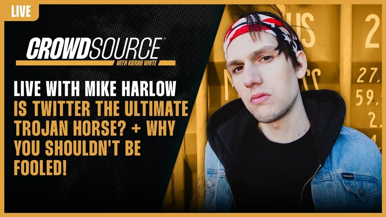 CrowdSource Podcast LIVE: Mike Harlow & Kieran White talk Twitter Take Over & What It Really Means!