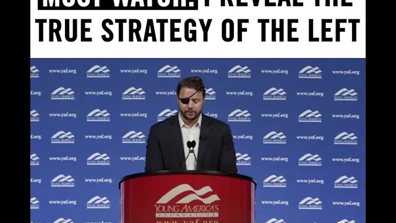 Dan Crenshaw on the True Strategy of the Left - with Young America's Foundation