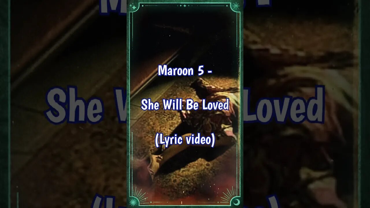 Maroon 5 - She Will Be Loved #shorts