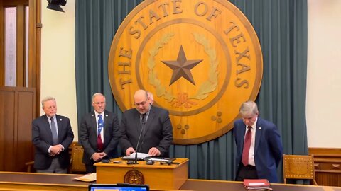 TEXIT Bill Press Conference at the Texas Capitol