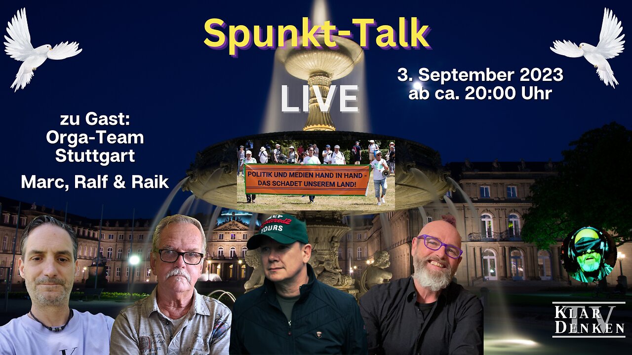 LIVE | SPUNKT-TALK mit dem Orga-Team Stuttgart, Demo 30. September