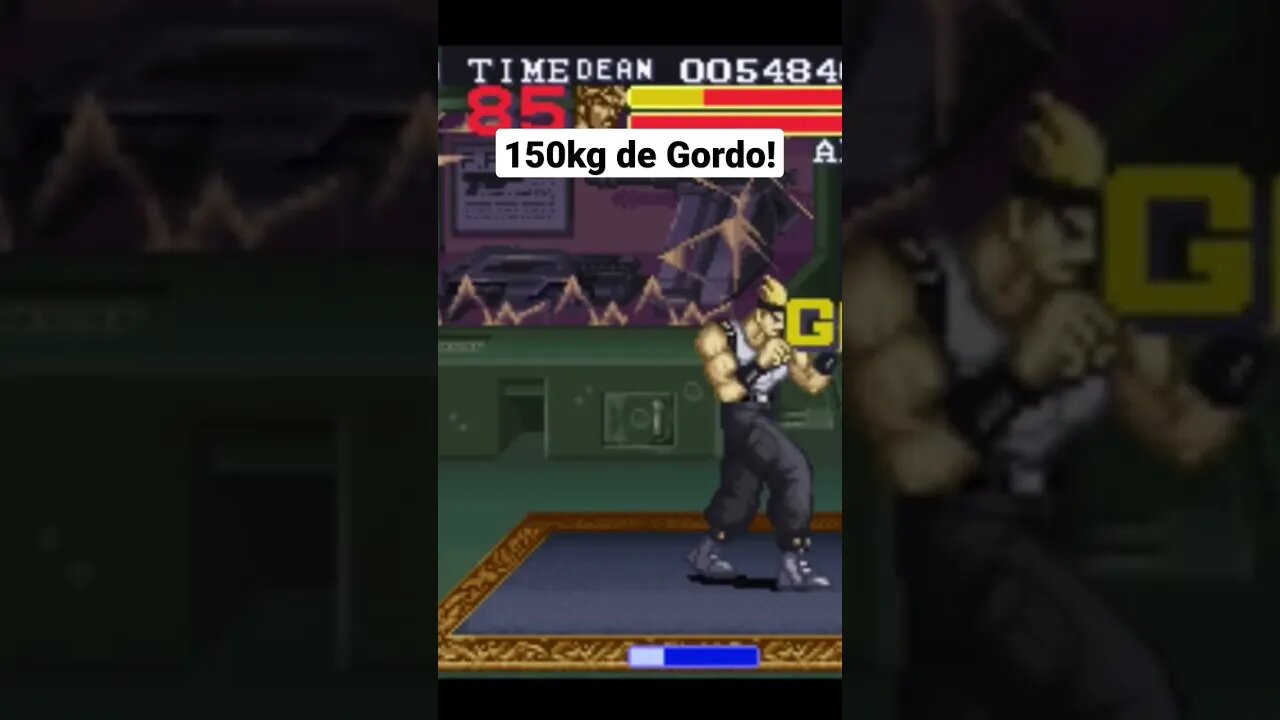 É Gordo Pra Mais de Metro - Final Fight 3 COOP - Snes