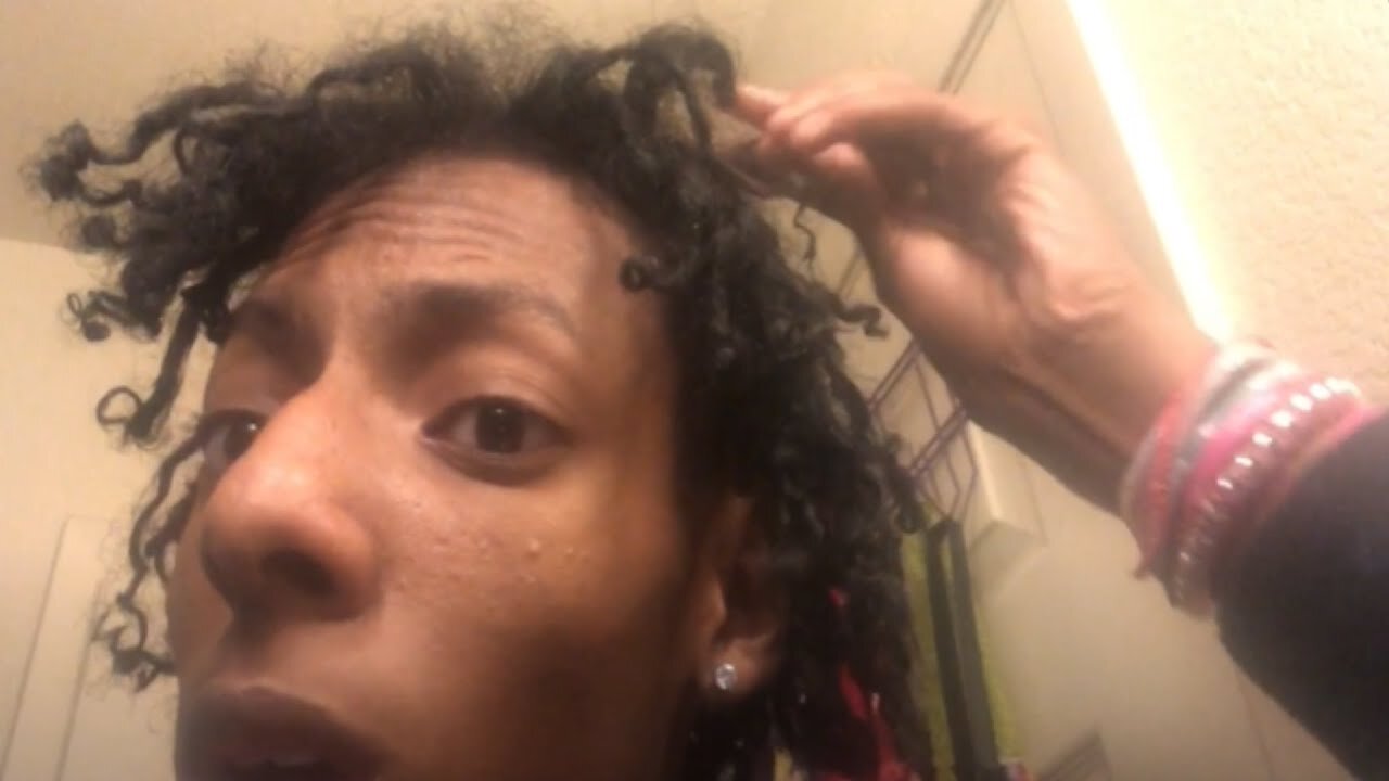 Pheanx Did His First Braid Out With Starter Locs