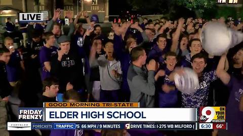 Elder High School is pumped up for Friday night game against Moeller
