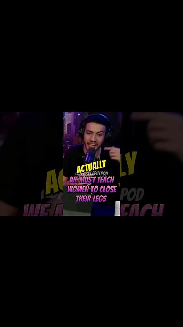 Women should close their legs #purplepillpod #purplepill #redpill #dating