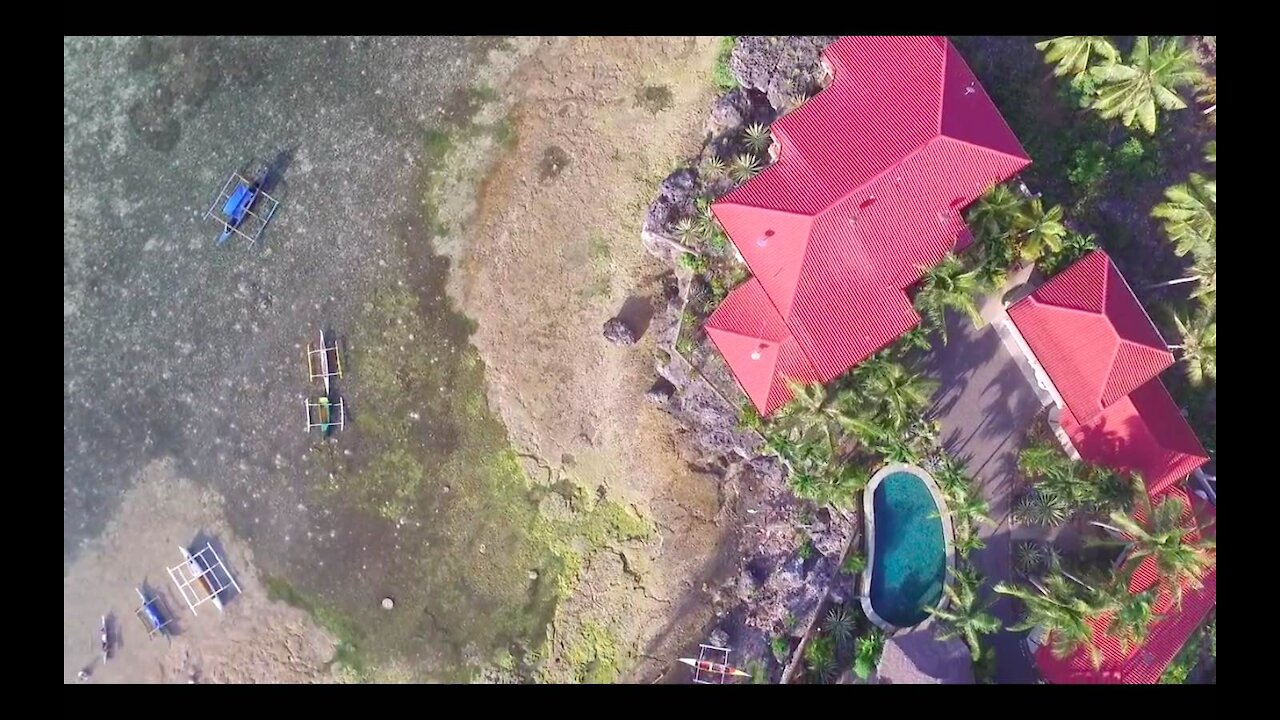 Flying Around Badian Bay- Drone- Philippines