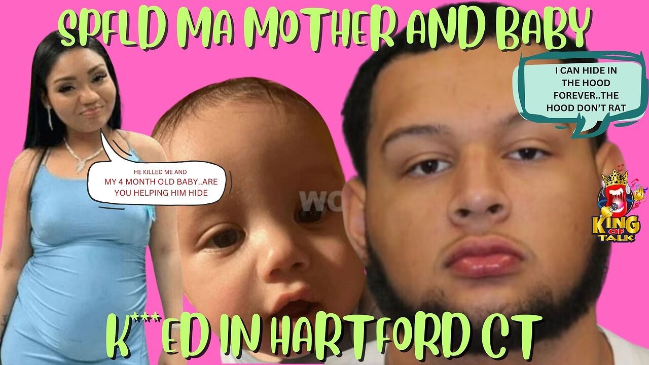 SPFLD, MA. MOTHER AND 4 MONTH OLD BABY KI**ED IN HARTFORD CT KI**ER ON THE RUN #thatpart