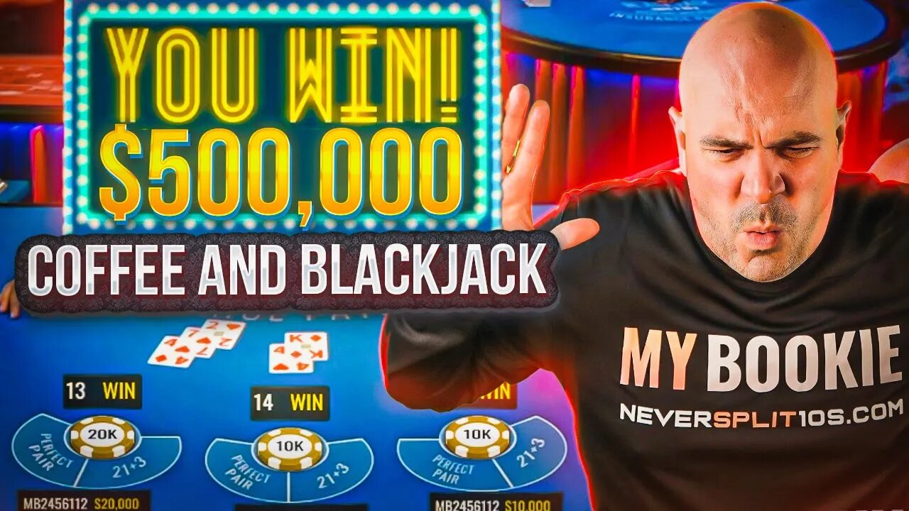 $566,000 LIVE Big Bet Friday - Coffee and Blackjack - Sept 22