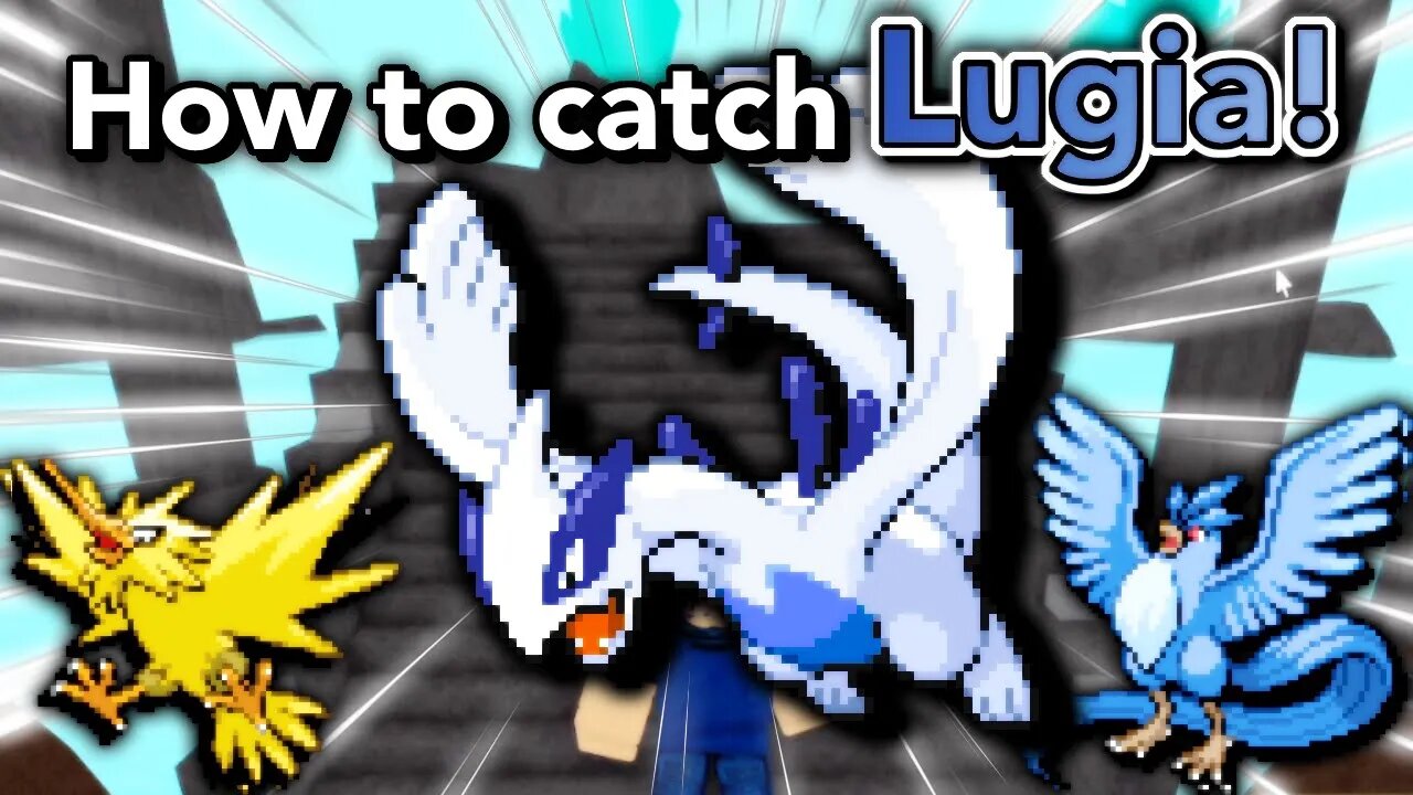 *EASIEST* WAY TO CATCH LUGIA in POKEMON BRICK BRONZE!!