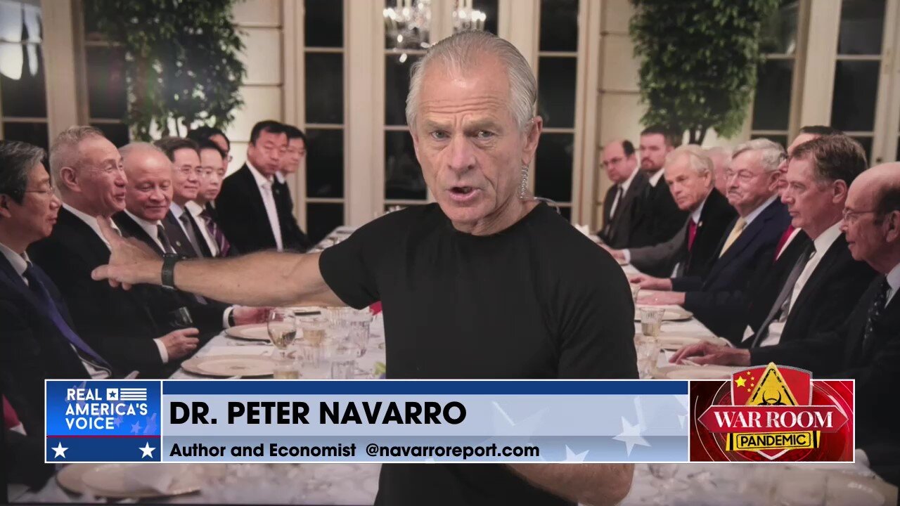 Navarro Previews Biden's Alaska Meeting With China: They're Going to Kowtow