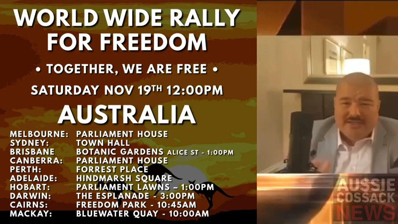 🚨Australia wide protests this Saturday