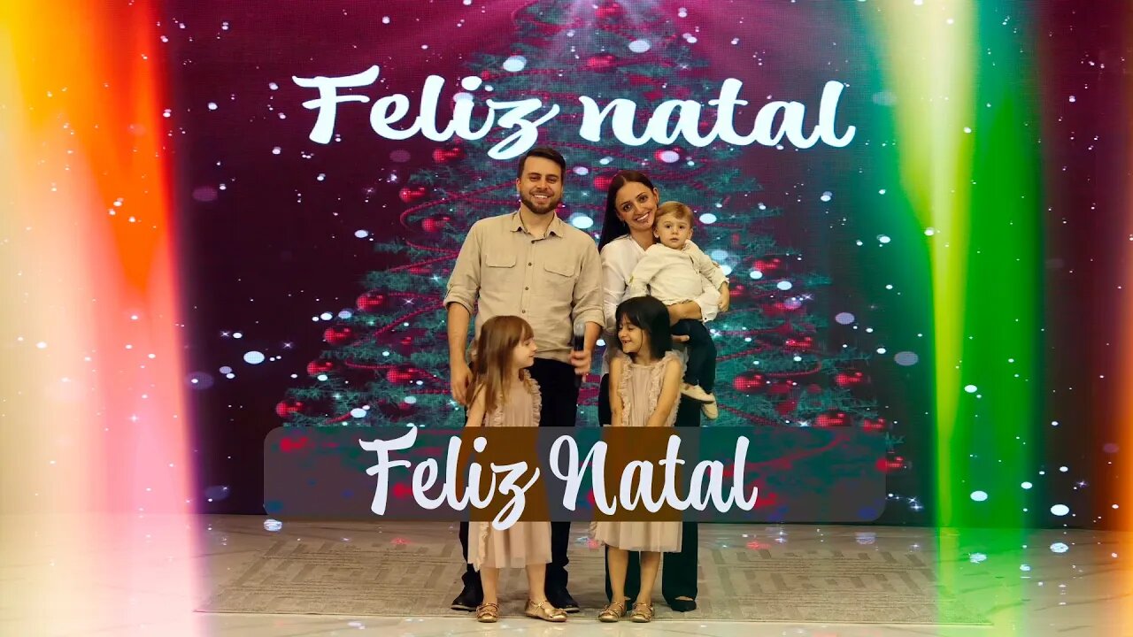 Nós desejamos um Feliz Natal | Danilo, Thalita e família