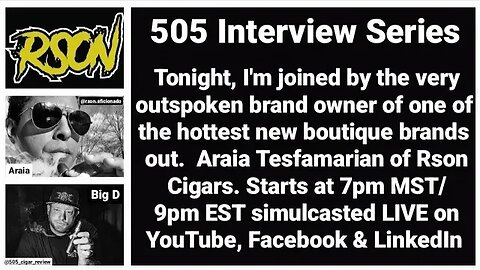 Interview with Araia Tesfamarian of RSON Cigars