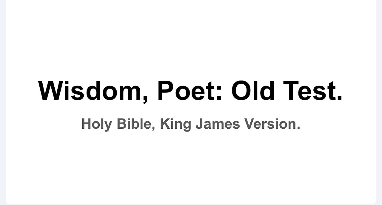 19 New | Book of Psalms | Read by Alexander Scourby | AUDIO & TEXT | FREE on YouTube | GOD IS LOVE!