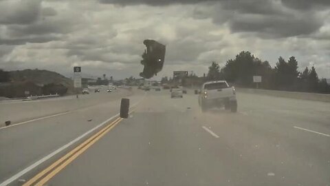 118 Freeway, eastbound. Going from Simi Valley to the San Fernando Valley