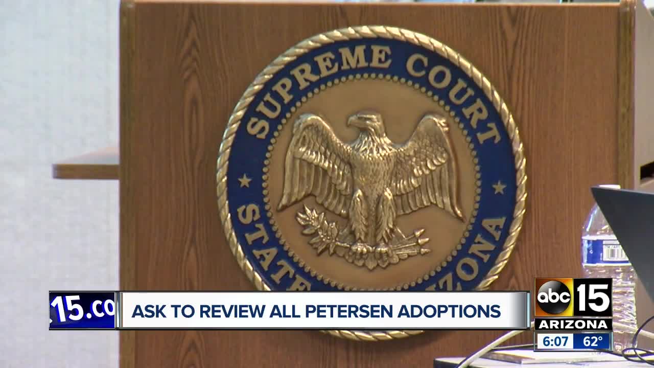 Group wants legality review of every Paul Petersen adoption