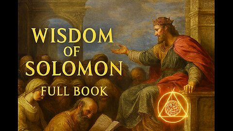 Wisdom of Solomon: Full Book | Seek Divine Knowledge (Female Voice Audiobook)