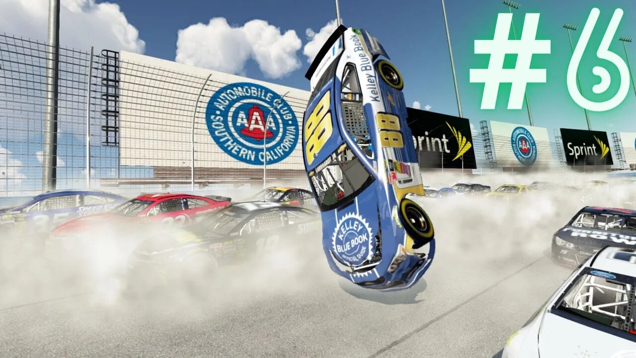 OUR FIRST GREEN WHITE CHERQUERED FINISH! Kyle Busch NASCAR 15 Season: Episode 6