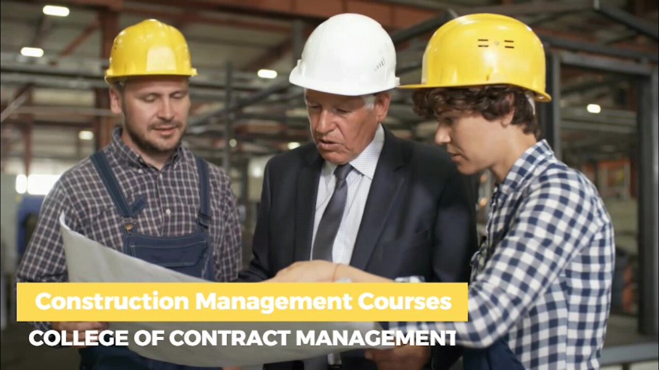 Construction Management Courses | Online