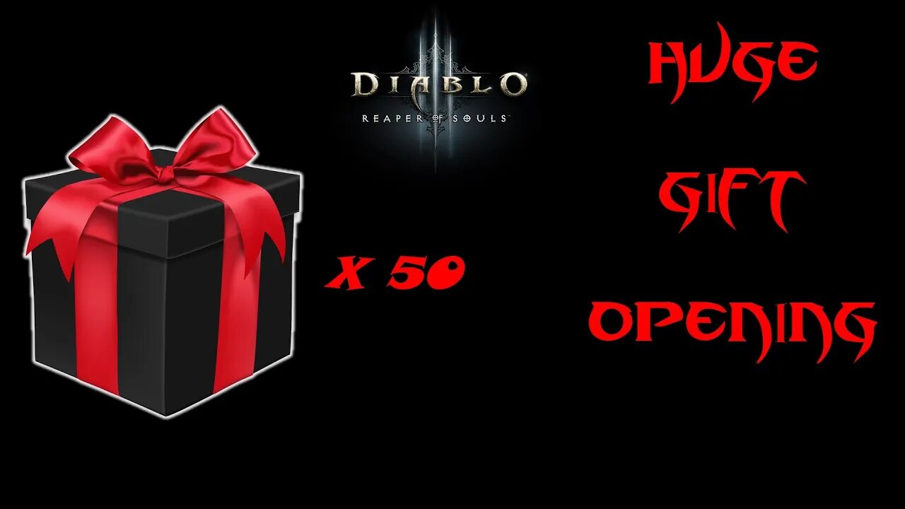 Huge Gift Opening | Diablo 3 | Shorts